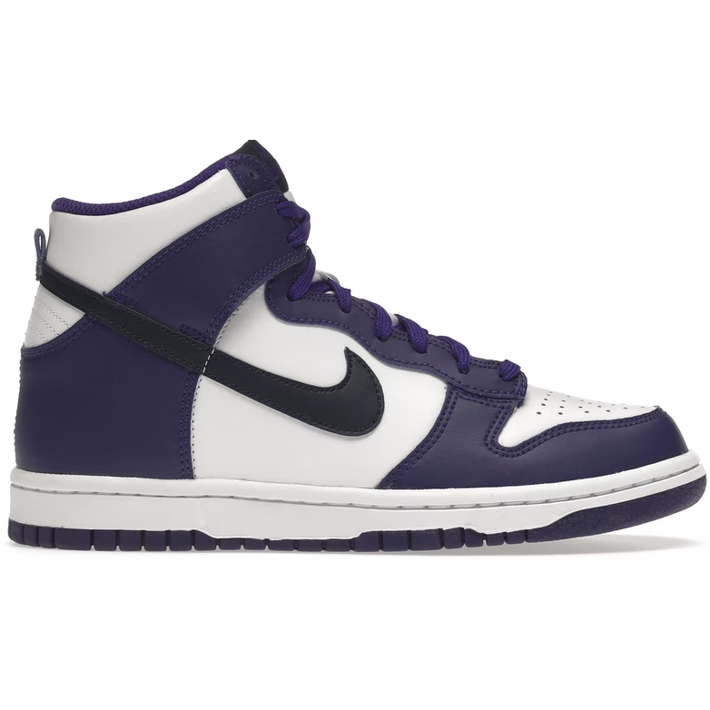 Nike Dunk High Electro Purple Midnight Navy (GS) from Nike