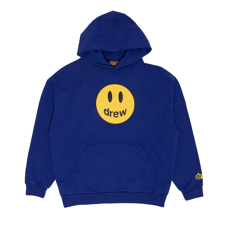 Drew House Mascot Hoodie Ink by Drew House in Clothing. Available at KershKicks for £300.00. A must-have for fans of Drew House looking to elevate their style with this Hoodie.