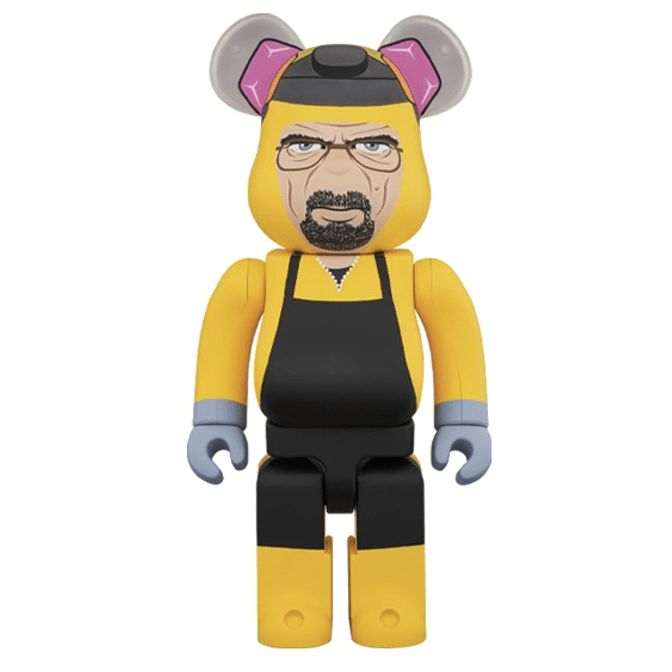 Bearbrick Breaking Bad Walter White (Chemical Protective Clothing Ver.) 1000% from Bearbrick