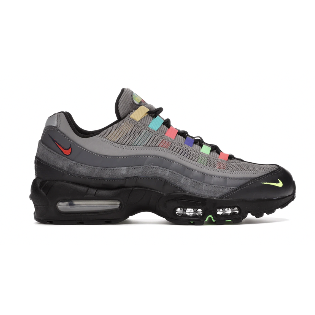 Nike Air Max 95 SE Light Charcoal Vintage TV by Nike in Shoes. Available at KershKicks for £250.00. A must-have for fans of Nike looking to elevate their style with this Shoes.
