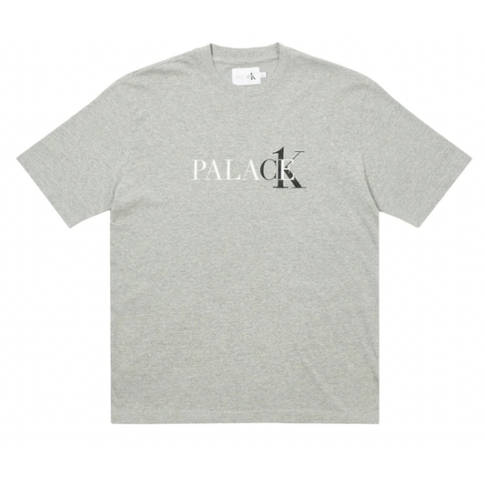 Palace CK1 T-shirt Light Grey Heather by Palace in . Available at KershKicks for £90.00. A must-have for fans of Palace looking to elevate their style with this T-Shirt.