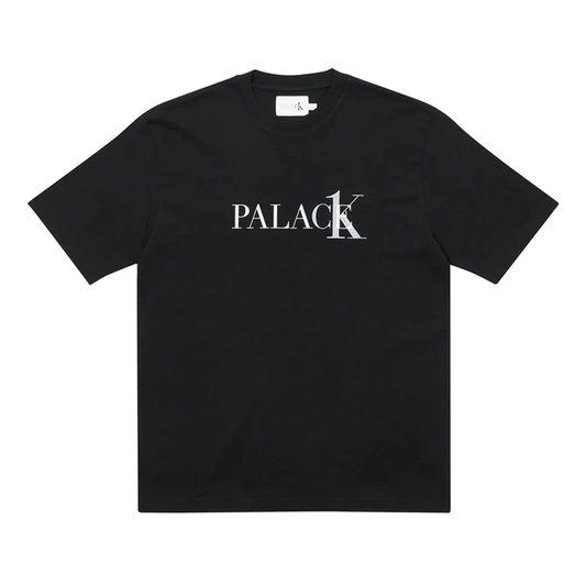 Palace CK1 T-shirt Black by Palace in . Available at KershKicks for £90.00. A must-have for fans of Palace looking to elevate their style with this T-Shirt.