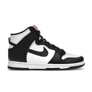 Nike Dunk High Panda Red Label (W) by Nike in Shoes. Available at KershKicks for £135.00. A must-have for fans of Nike looking to elevate their style with this Shoes.