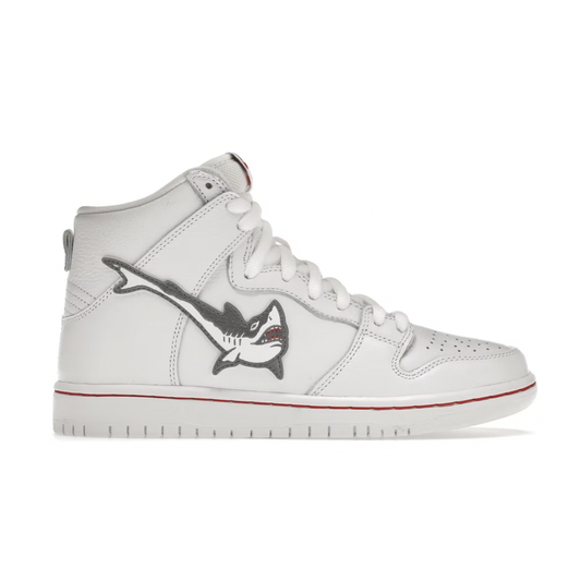 Nike SB Dunk High Oski Great White by Nike in Shoes. Available at KershKicks for £210.00. A must-have for fans of Nike looking to elevate their style with this Shoes.