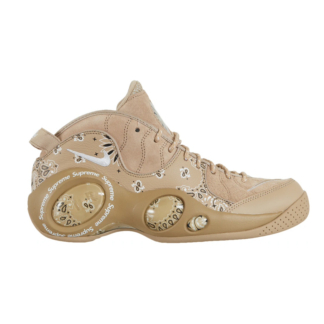 Nike Air Zoom Flight 95 SP Supreme Hemp by Supreme in Shoes. Available at KershKicks for £210.00. A must-have for fans of Supreme looking to elevate their style with this Shoes.