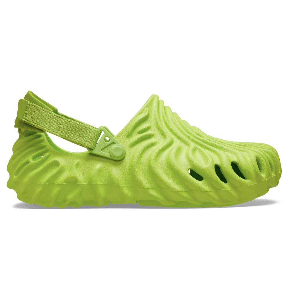Crocs Pollex Clog by Salehe Bembury Crocodile by Crocs in Shoes. Available at KershKicks for £185.00. A must-have for fans of Crocs looking to elevate their style with this Shoes.