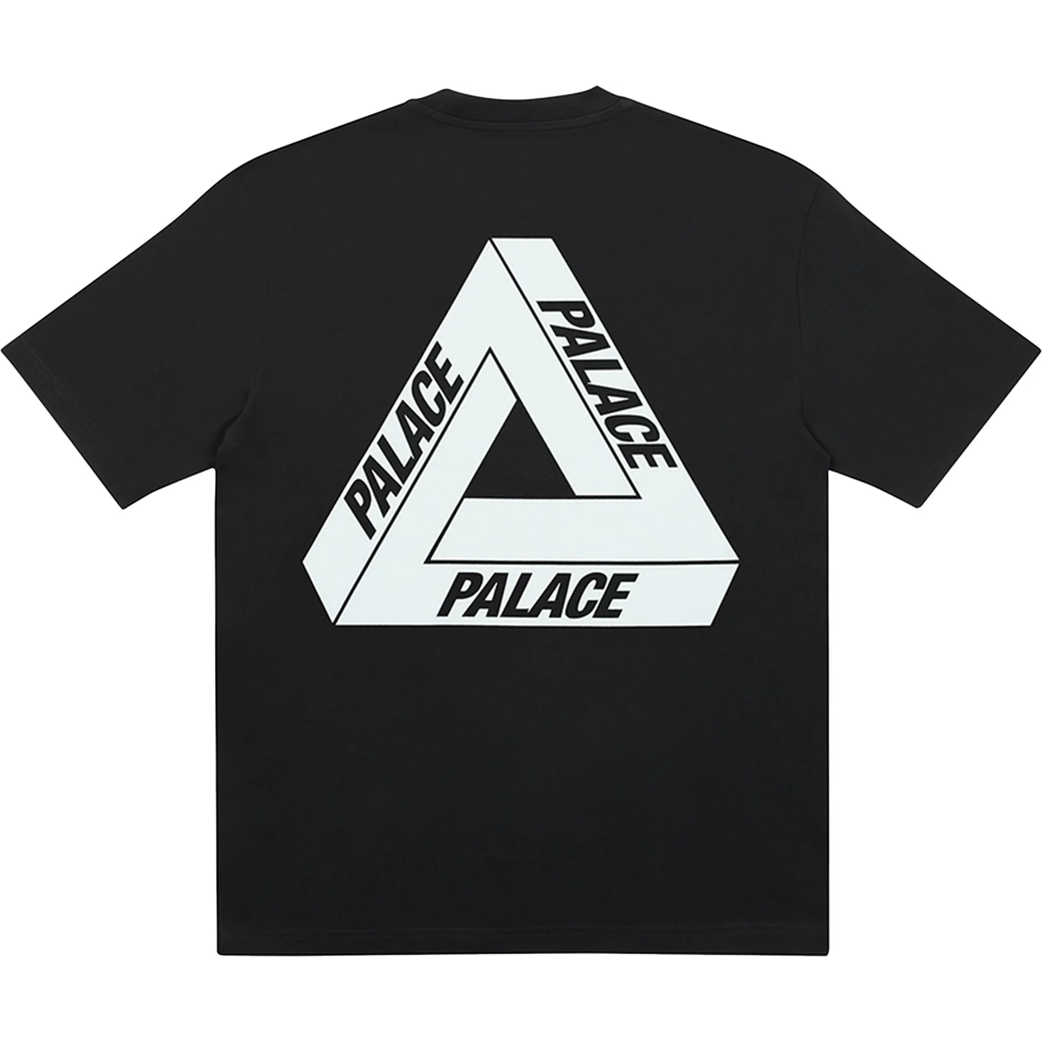 Palace Tri-To-Help T-Shirt Black/Baby Blue from Palace