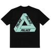 Palace Tri-To-Help T-Shirt Black/Turquoise