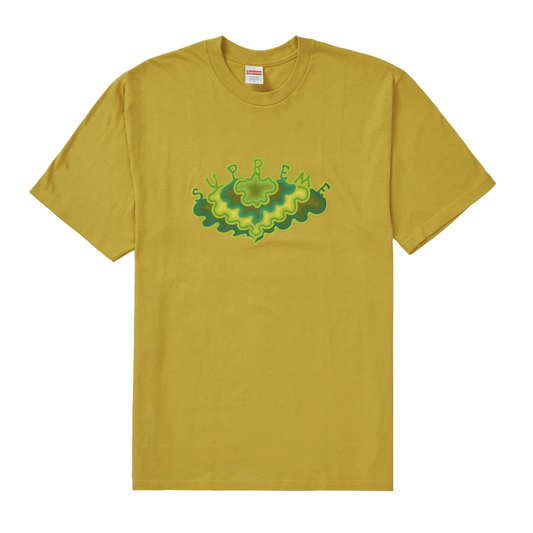 Supreme Cloud Tee Acid Yellow by Supreme from £62.00