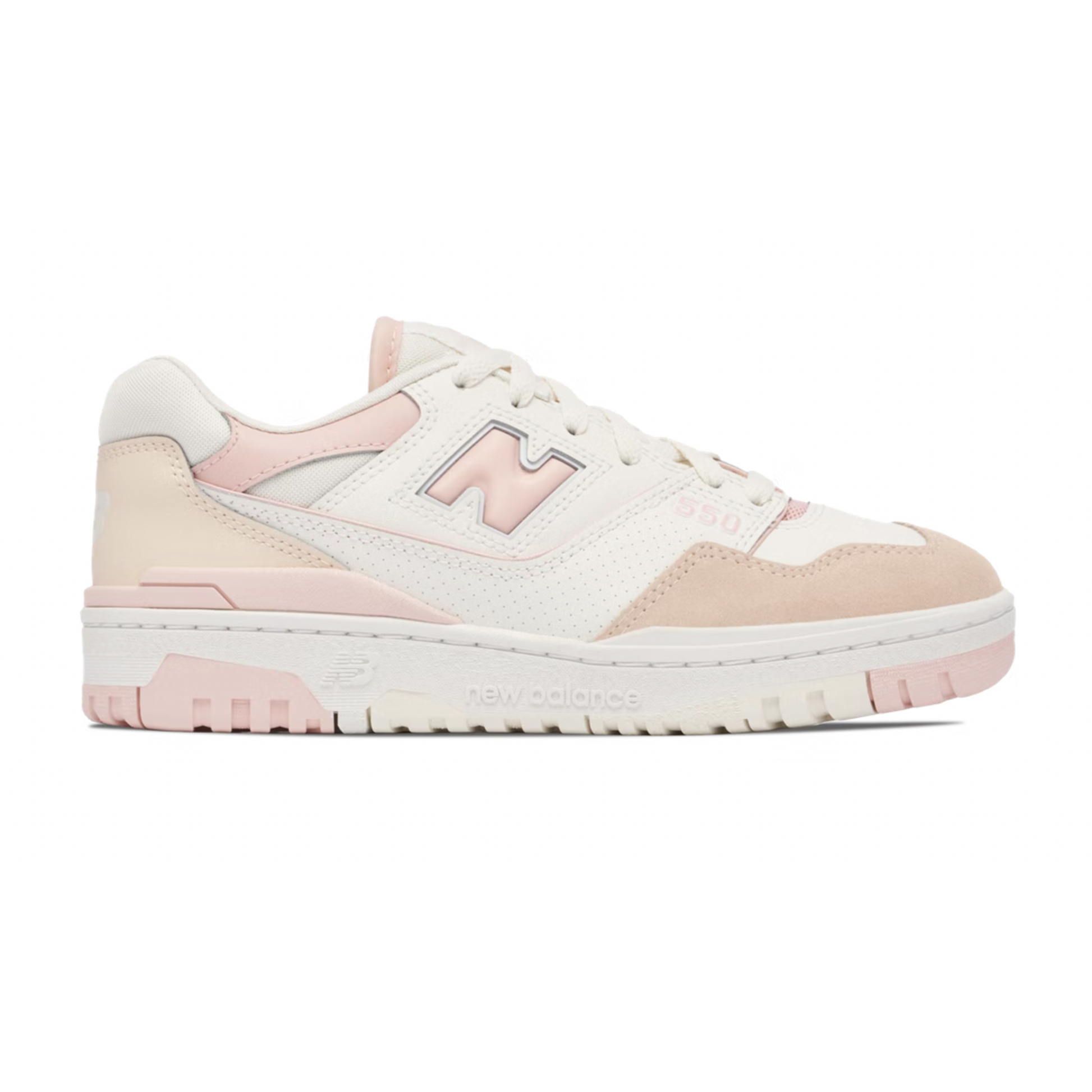 New Balance 550 White Pink (W) by New Balance in Shoes. Available at KershKicks for £145.00. A must-have for fans of New Balance looking to elevate their style with this Shoes.