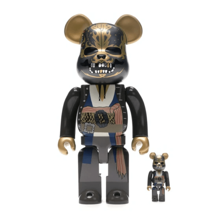 Bearbrick Jack Sparrow (Dead Men Tell No Tales Ver.) 100% & 400% Set Brown by Bearbrick from £225.00