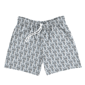 Bravest Studios, Shorts, Bravest Studios Dior Print Shorts White And Gray