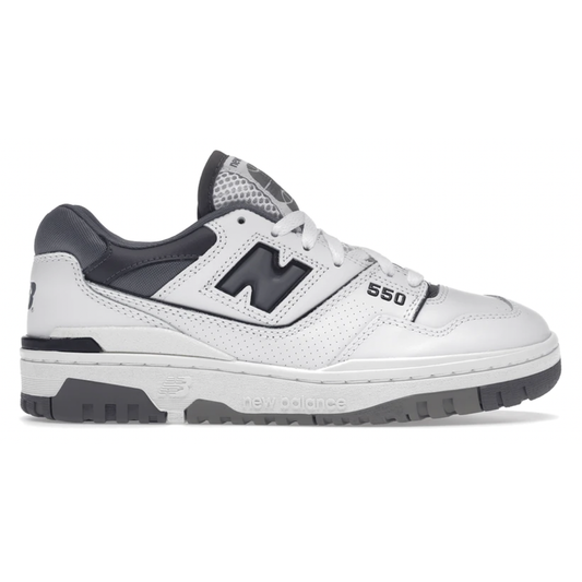 New Balance 550 White Grey Dark Grey by New Balance in Shoes. Available at KershKicks for £185.00. A must-have for fans of New Balance looking to elevate their style with this Shoes.