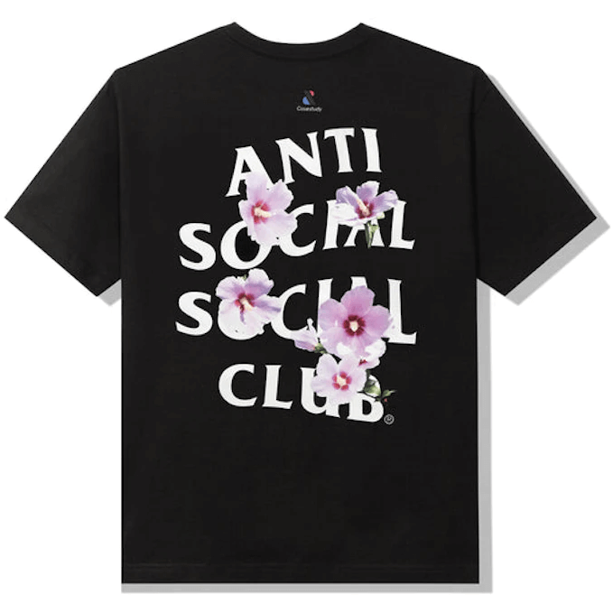 Anti Social Social Club Case Study Mugunghwa T-shirt Black from Anti Social Social Club