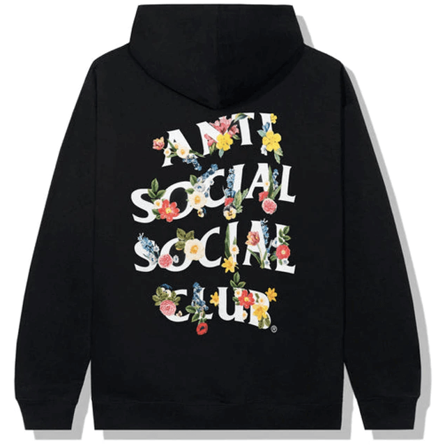 Anti Social Social Club Self Conclusion Hoodie Black from Anti Social Social Club