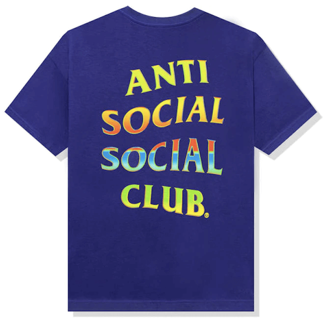 Anti Social Social Club Thermal Internal T-shirt Purple from Anti Social Social Club