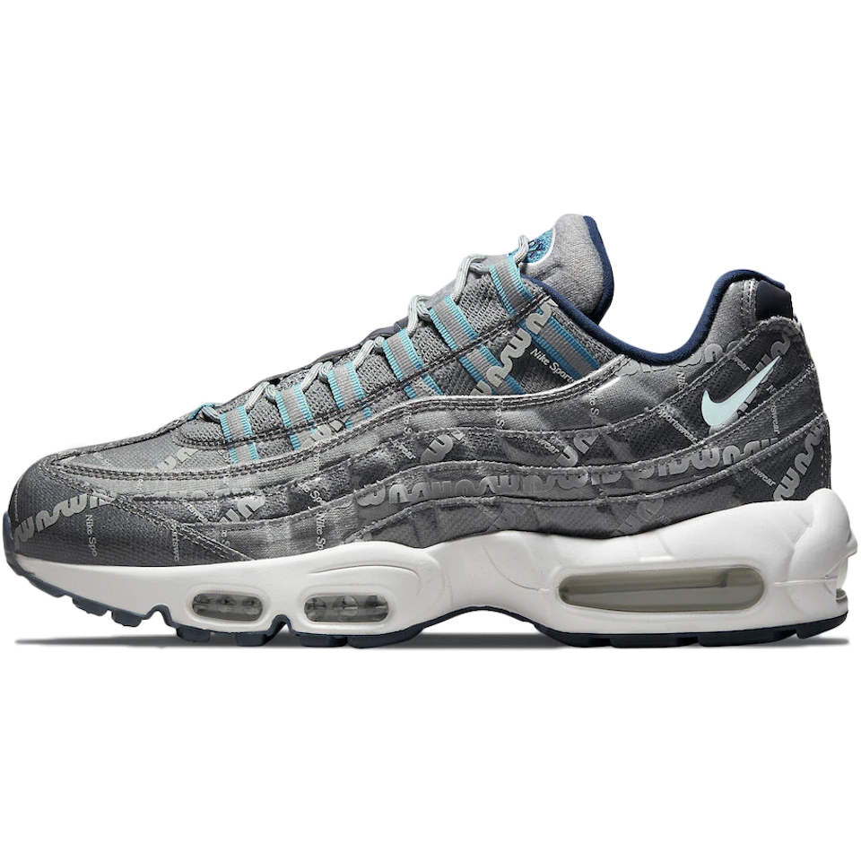 Nike Air Max 95 Nike Sportswear Grey by Nike in Shoes. Available at KershKicks for £175.00. A must-have for fans of Nike looking to elevate their style with this Shoes.