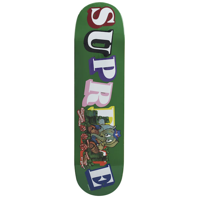 Supreme Elephant Skateboard Deck Green from Supreme