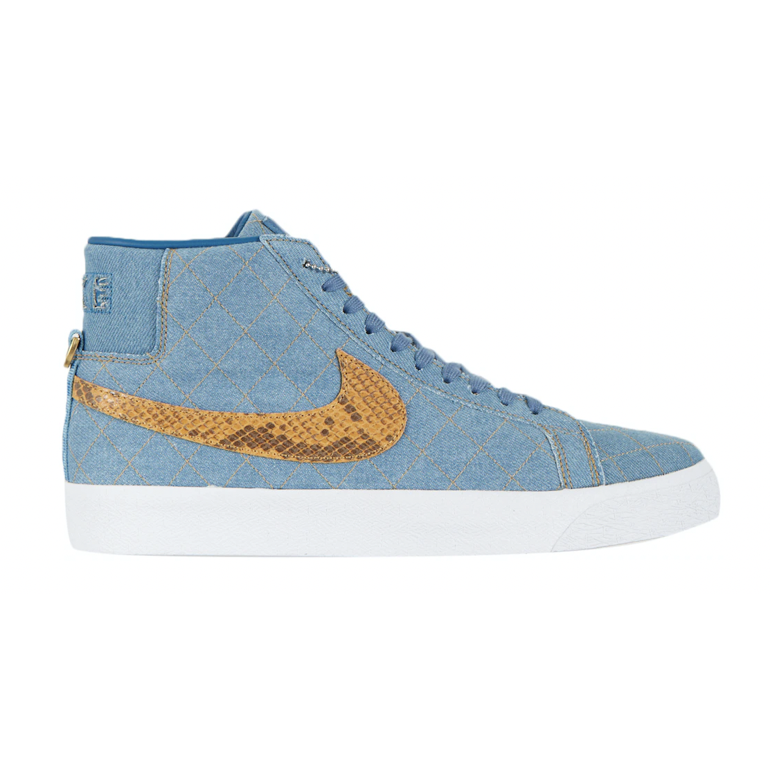 Nike SB Blazer Mid QS Supreme Denim by Nike in Shoes. Available at KershKicks for £175.00. A must-have for fans of Nike looking to elevate their style with this Shoes.