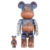 Bearbrick Katsushika Hokusai (Thirty-six Views of Tomitake, Fine Wind, Clear Morning) 100% & 400% Set