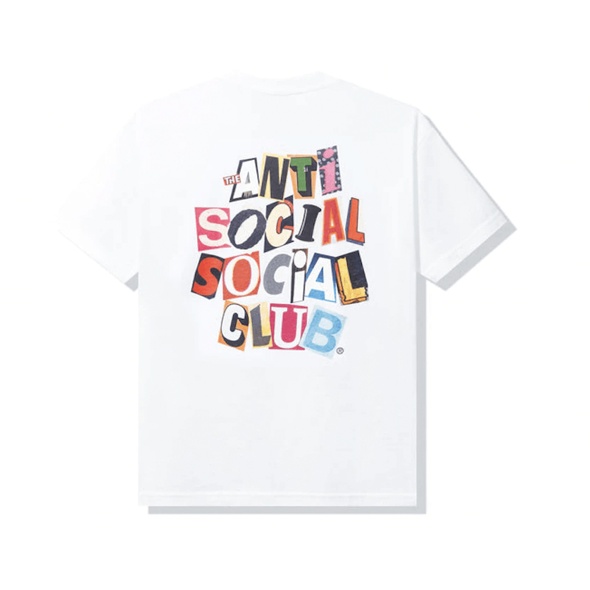 Anti Social Social Club Torn Pages Of Our Story T-shirt White from Anti Social Social Club