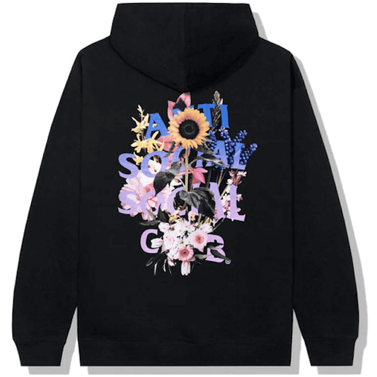 Anti Social Social Club Bouquet For The Old Days Hoodie Black from Anti Social Social Club