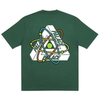 Palace Tri-Atom T-shirt Green