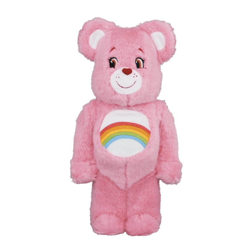 Bearbrick x Care Bears Cheer Bear Costume Ver. 400% Pink from Bearbrick