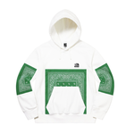 Supreme The North Face Bandana Hooded Sweatshirt White