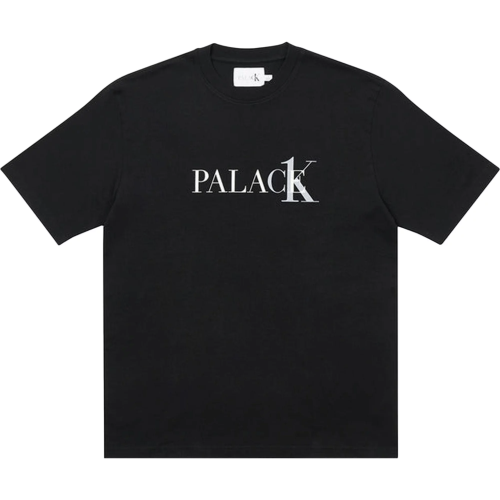 Palace x Calvin Klein Logo Tee - Black from Palace