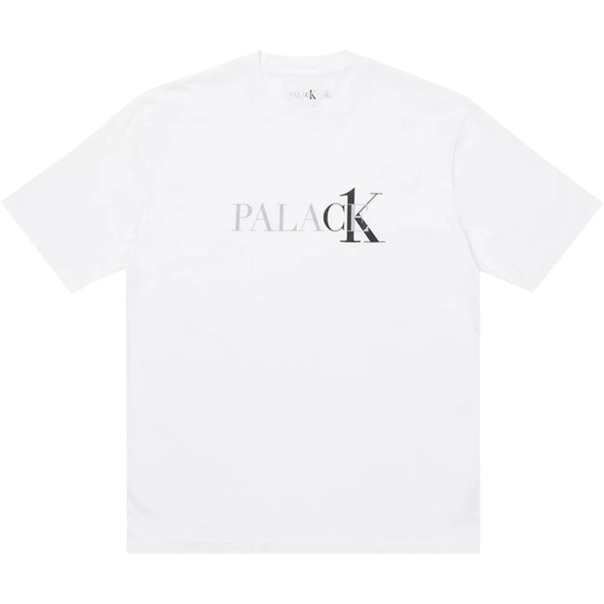 Palace x Calvin Klein Logo Tee - White from Supreme
