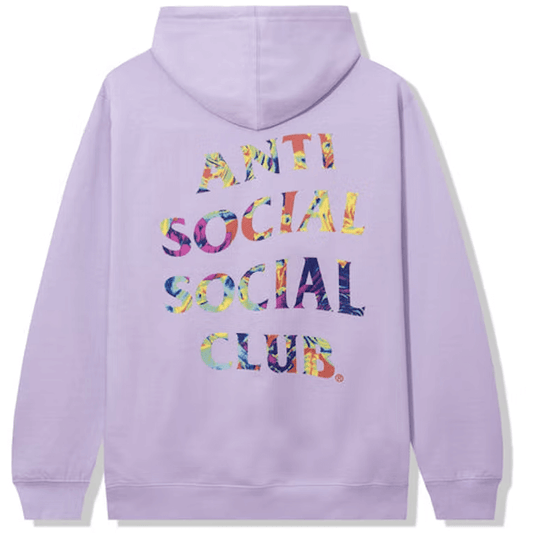 Anti Social Social Club Pedals On The Floor Hoodie Lavendar by Anti Social Social Club from £132.00