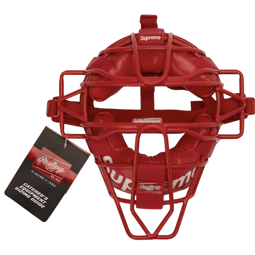 Supreme Rawlings Catcher's Mask Red from Supreme