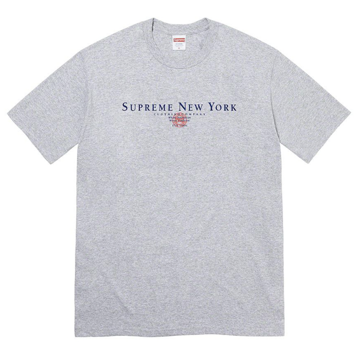 Supreme Tradition Tee Grey from Supreme