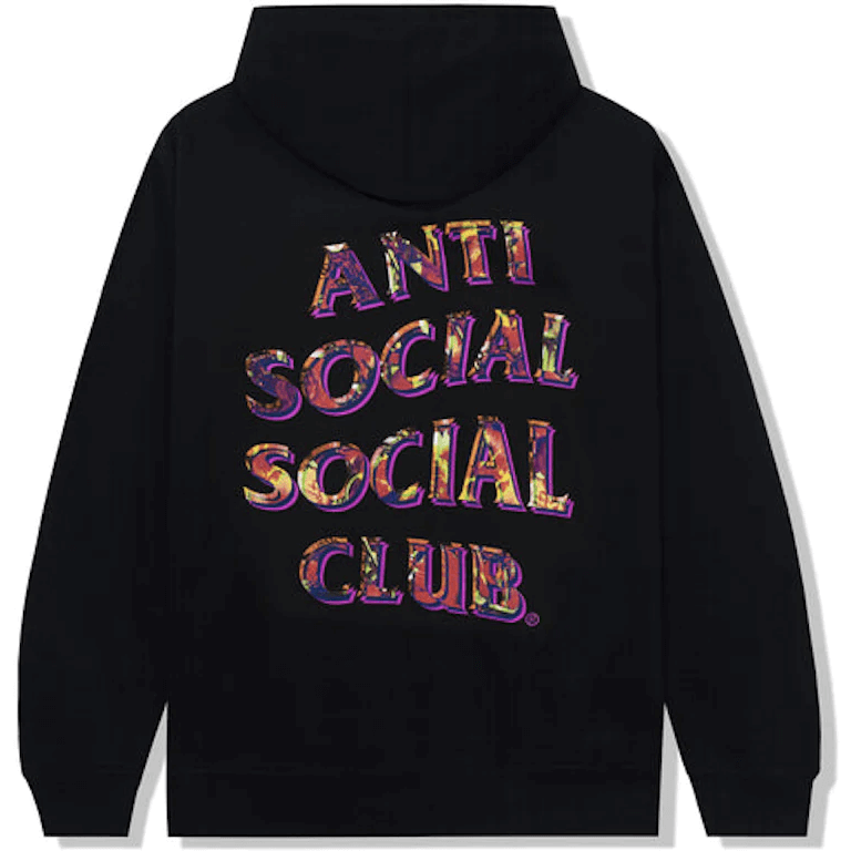 Anti Social Social Club Layer Lock Hoodie Black by Anti Social Social Club in Clothing. Available at KershKicks for £165.00. A must-have for fans of Anti Social Social Club looking to elevate their style with this Hoodie.