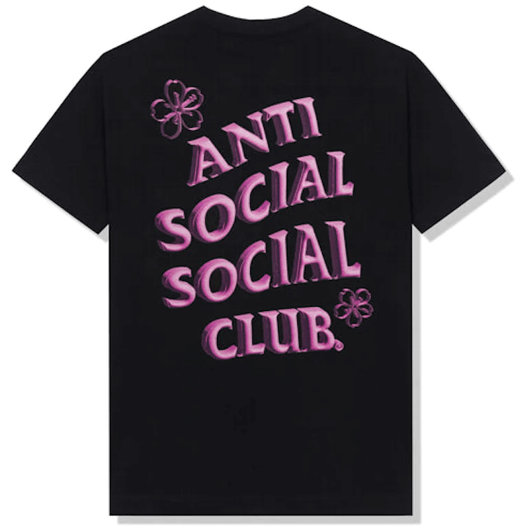 Anti Social Social Club Coral Crush T-shirt Black from Anti Social Social Club
