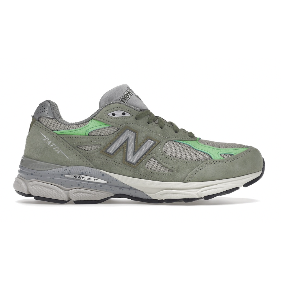 New Balance 990v3 Patta Keep Your Family Close by New Balance in Shoes. Available at KershKicks for £255.00. A must-have for fans of New Balance looking to elevate their style with this Shoes.