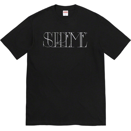 Supreme Trademark Tee Black by Supreme in . Available at KershKicks for £90.00. A must-have for fans of Supreme looking to elevate their style with this T-Shirt.