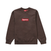 Supreme Box Logo Crewneck (FW22) Brown
