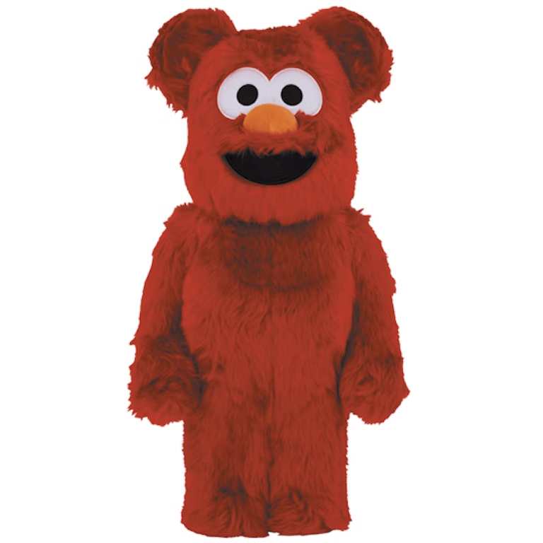 Bearbrick x Sesame Street Elmo Costume Ver. 2 1000% by Bearbrick in Clothing Accessories. Available at KershKicks for £500.00. A must-have for fans of Bearbrick looking to elevate their style with this Accessories.