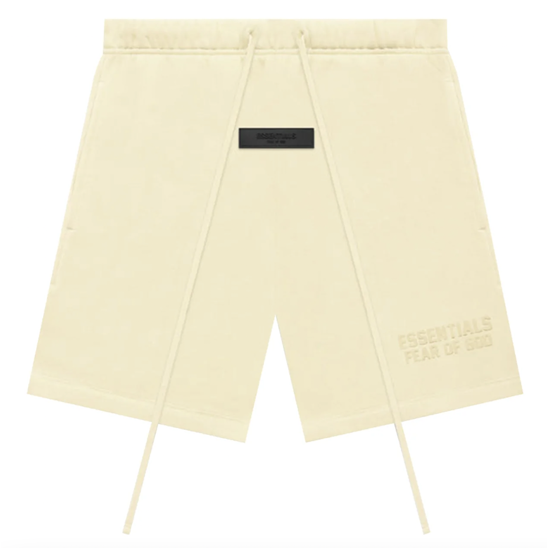 Fear of God Essentials Sweatshorts - Canary by Fear Of God in Shorts. Available at KershKicks for £75.00. A must-have for fans of Fear Of God looking to elevate their style with this Shorts.
