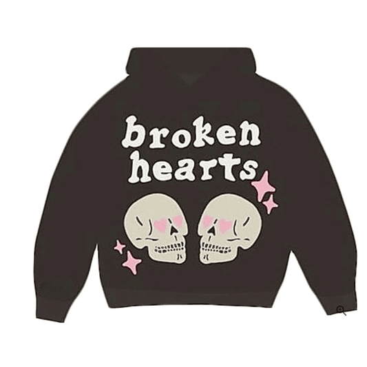 Buy Broken Planet Market Broken Hearts Hoodie Brown from KershKicks from £210.00