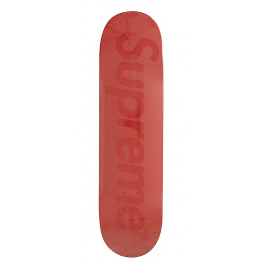 Buy Supreme Tonal Box Logo Skateboard Deck Red from KershKicks from £110.00