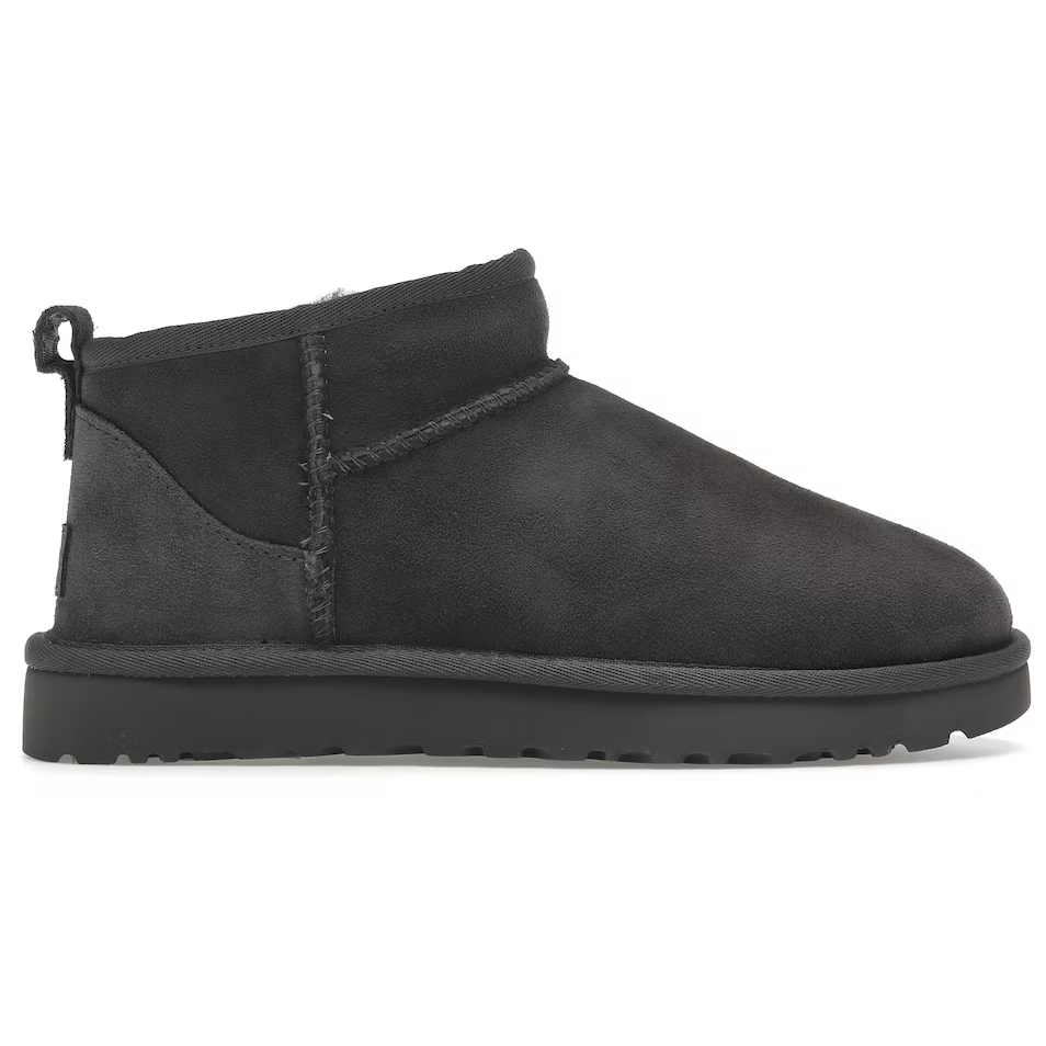 UGG CLASSIC ULTRA MINI BOOT GREY (W) by UGG in Shoes. Available at KershKicks for £170.00. A must-have for fans of UGG looking to elevate their style with this Shoes.
