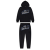 Trapstar Shooters Hooded Tracksuit  Black Blue