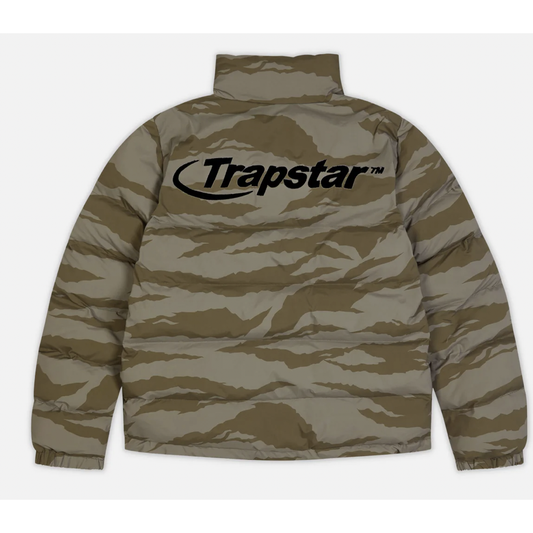 Buy Trapstar Hyperdrive Puffer Jacket - Tiger Camo from KershKicks from £200.00