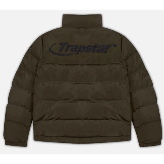 Buy Trapstar Hyperdrive Puffer Jacket - Olive Green Olive from KershKicks from £200.00