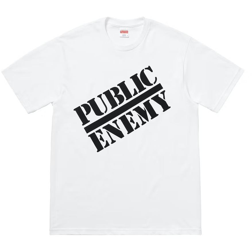 Supreme UNDERCOVER/Public Enemy Tee White by Supreme in . Available at KershKicks for £90.00. A must-have for fans of Supreme looking to elevate their style with this T-Shirt.