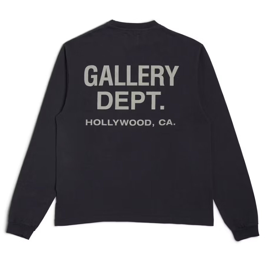 Gallery Dept. Souvenir L/S T-Shirt Black by GALLERY DEPT. from £250.00