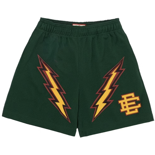 Eric Emanuel EE Basic Lightning Short Green by Eric Emanuel in Shorts. Available at KershKicks for £150.00. A must-have for fans of Eric Emanuel looking to elevate their style with this Shorts.